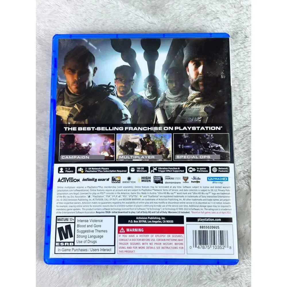 Call of Duty: Modern Warfare II (Sony PlayStation 5 PS5, 2022)